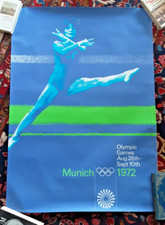 Affiche  Jeux Olympiques Munich 1972 Munchen