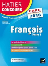 Hatier Concours CRPE 2018 -