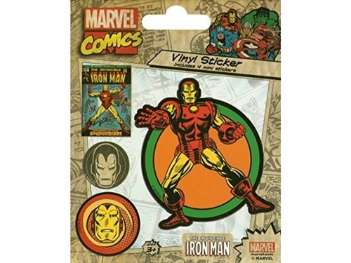Stickers marvel iron - -, man