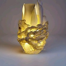 MAGNIFIQUE LAMPE DRAPÉE VINTAGE D'AMBIANCE STYLE GEORGIA JACOB