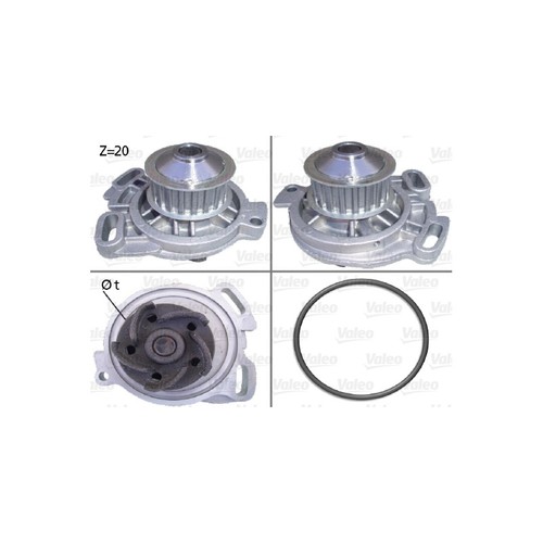 Pompe eau moteur pour - moteur, lt