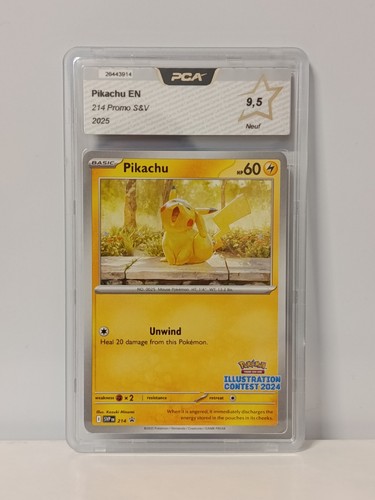 Carte pokémon pikachu - carte, en