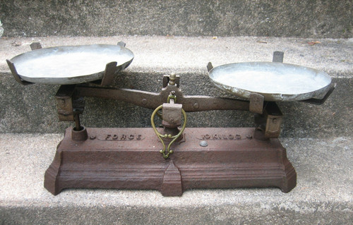 Ancienne balance type roberval - balance,