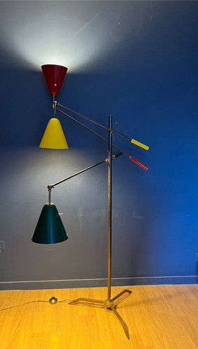 Lampadaire tripode arredoluce - tripode,