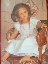 HIMSTEDT 1990  Vêtement/Outfit/Kleidung FIENE 66cm  Poupée collection d'Artiste