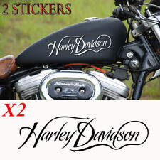 2 sticker autocollant harley skull sportster iron reservoir motor cycle  custom