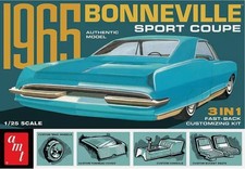 AMT, PONTIAC Bonneville sport coupé 1965 à assembler et à peindre, échelle 1/...