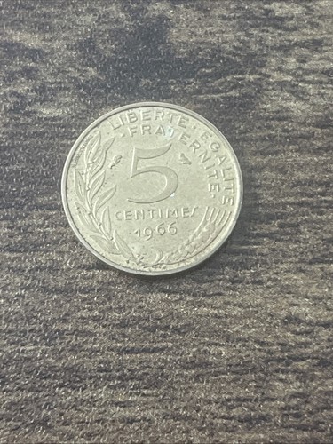 1966 france centimes actual - 1966,