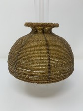 Vintage Glass Beaded  Lamp