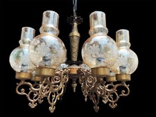 Lustre baroque 8 lumières en