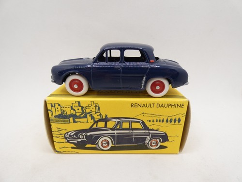 Renault dauphine 01 bleue - renault,