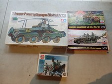 Lot De Maquettes Tamiya Esci Airfix 1/72 German WW2 Panzer Half Track Hanomag