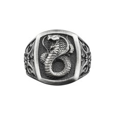 Bague pour hommes King Cobra
