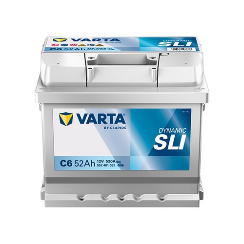 Varta silver auto batterie - c6,