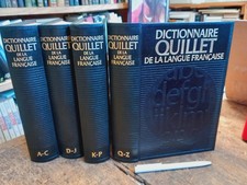Dictionnaire  Quillet de la langue française complet en 4 volumes
