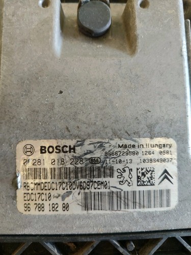 Calculateur moteur bosch - calculateur,