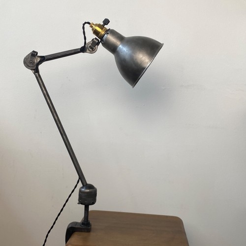 Ancienne lampe etau gras - etau,  gras
