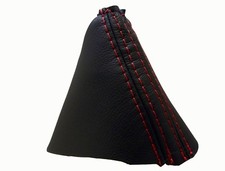 VOLKSWAGEN PASSAT DSG (2005-2010) Soufflet Levier De Vitesse - Couture Rouge