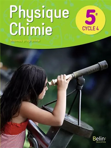 Physique chimie 5ème livre - , de