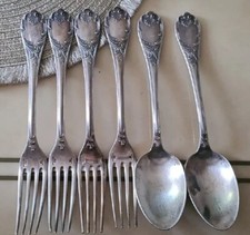 6 Couverts Christofle Métal