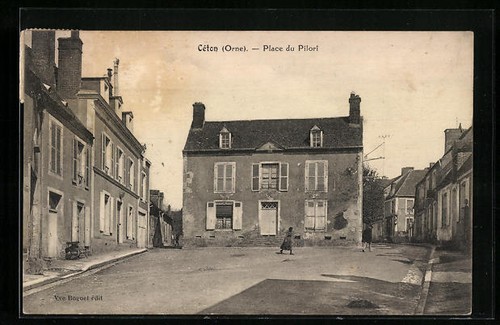 Cpa céton place - du,