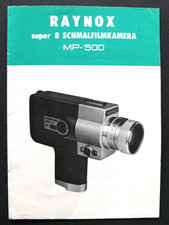 NOTICE D'EMPLOI / USER MANUAL : RAYNOX MP-500 SUPER 8 SCHMALFILMKAMERA - BE