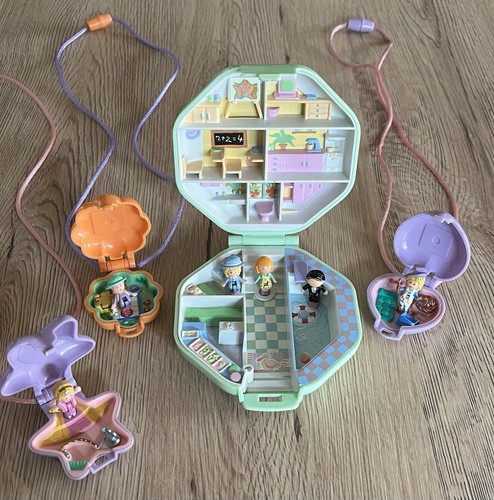 Polly pocket blue bird ecole - pocket,