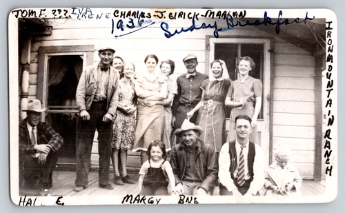 Photograph 1936 iron mountain - photograph,