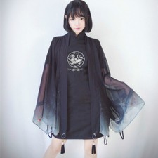 Fille Chinois Qipao Gothique