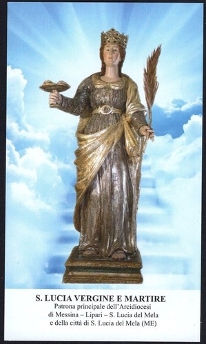 Image pieuse santa lucia - image,