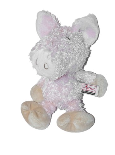 Doudou peluche cochon rose - doudou,