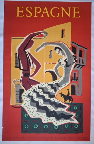 Affiche villemot originale - affiche,