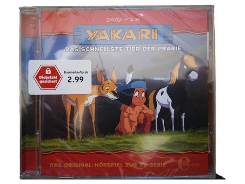 Yakari livre audio derib - livre, cd