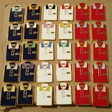 30 Pin's Polos Lacoste Arthus Bertrand Paris