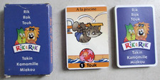 Jeu de 7 familles Rik & Rok Auchan (Rik, Rok, Touk, Takin, Kamomille, Miakou)