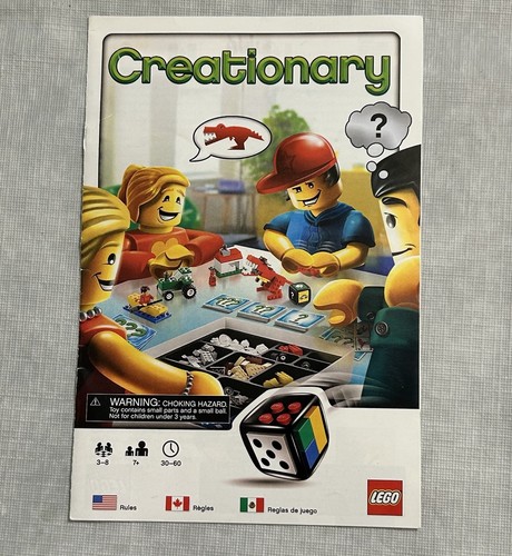 Lego creationary 3844 board - creationary,