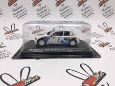 DIE CAST 1/43 " PEUGEOT 205 TURBO 16 RMC 1985 A. VATANEN " RALLY DEA