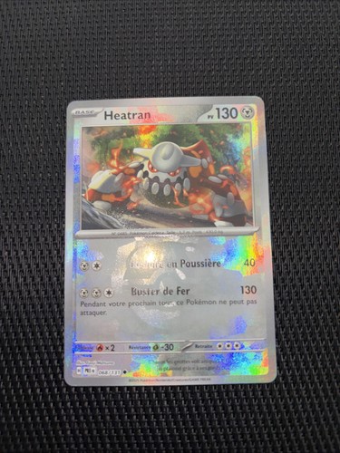 Carte pokémon heatran - pokémon,