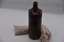 Bouteille en grès émaillé