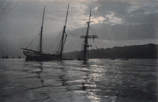 Carte postale Voilier coulé par Nels.