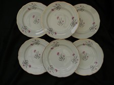 6 assiettes à dessert en