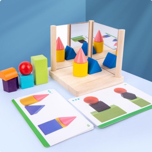 Blocs construction miroir - de,