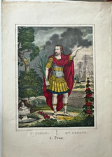 IMAGE GANGEL METZ FABRIQUE D'ESTAMPES " SAINT DONAT " GOMME