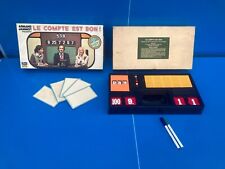 Jeu de société vintage Le Compte est Bon Robert Laffont  Années 70 Livré Gratuit