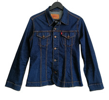 VESTE EN JEAN BLEU MARINE