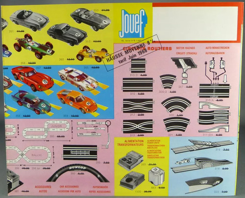 Jouef catalogue dépliant 1968 - catalogue,