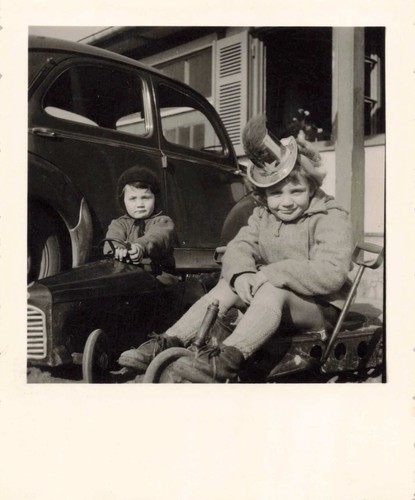 Ancienne photographie jeunes - ancienne,