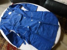 B10/ ANCIENNE BLOUSE ECOLIER TABLIER ENFANT fille ECOLE ANNEES  60 coton