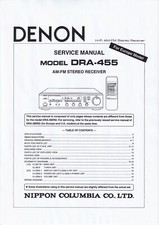 Service Manuel D'Instructions