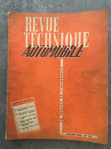 Revue technique rta peugeot - revue,